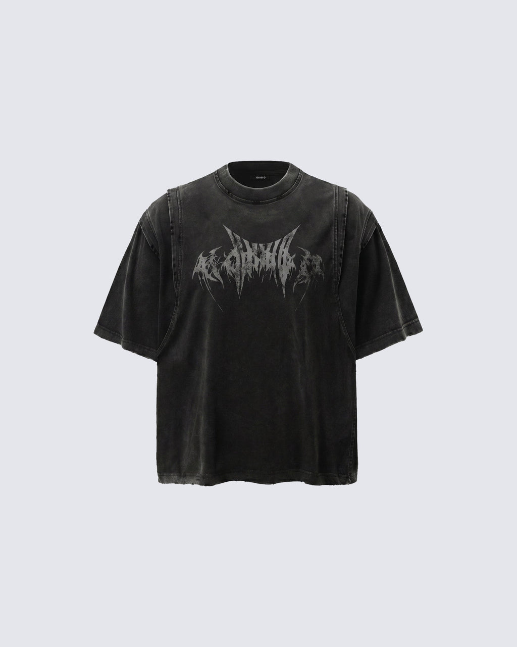 ATLAS-Washed Vintage Graphic T-Shirt