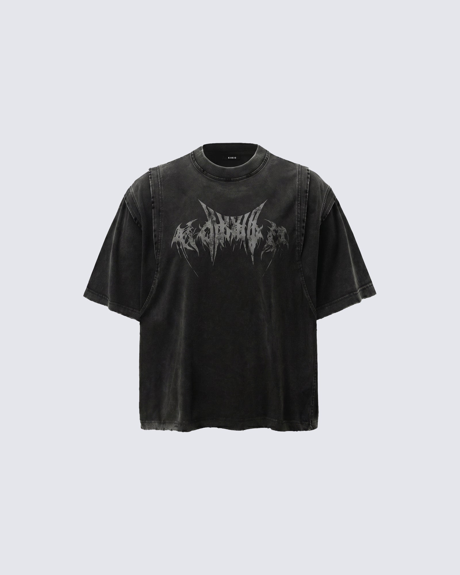 ATLAS-Washed Vintage Graphic T-Shirt