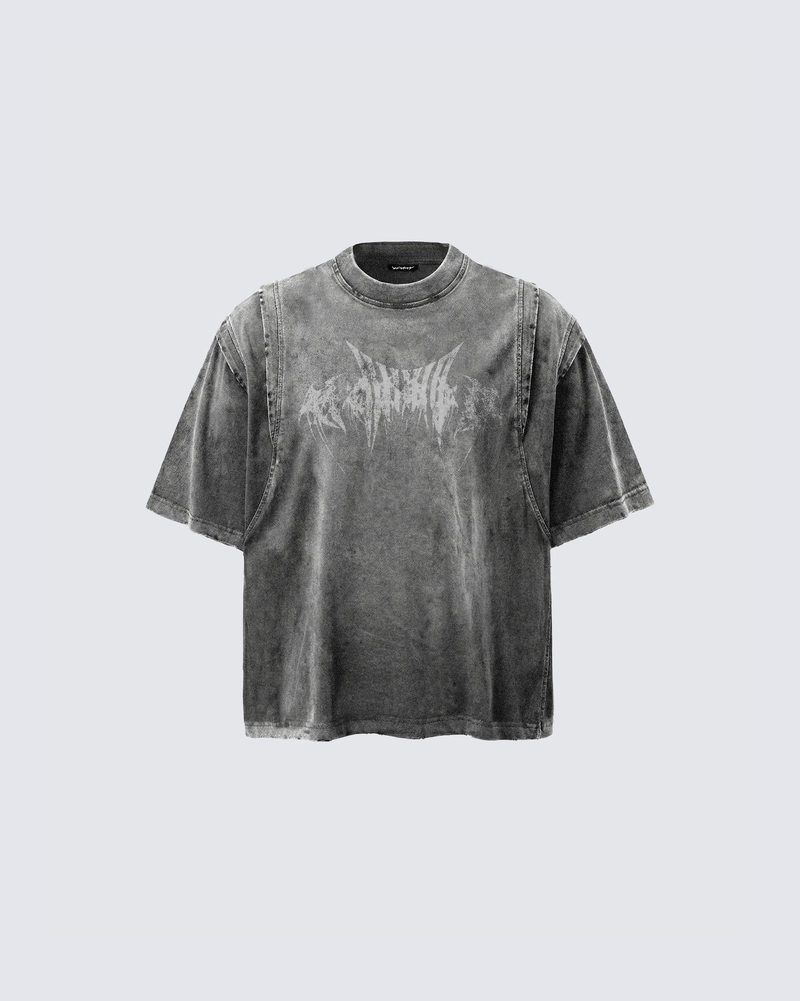 ATLAS-Washed Vintage Graphic T-Shirt